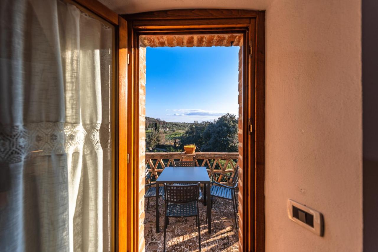 Case Vacanze Ranza, Casale Con Piscina E Relax San Gimignano Exterior foto