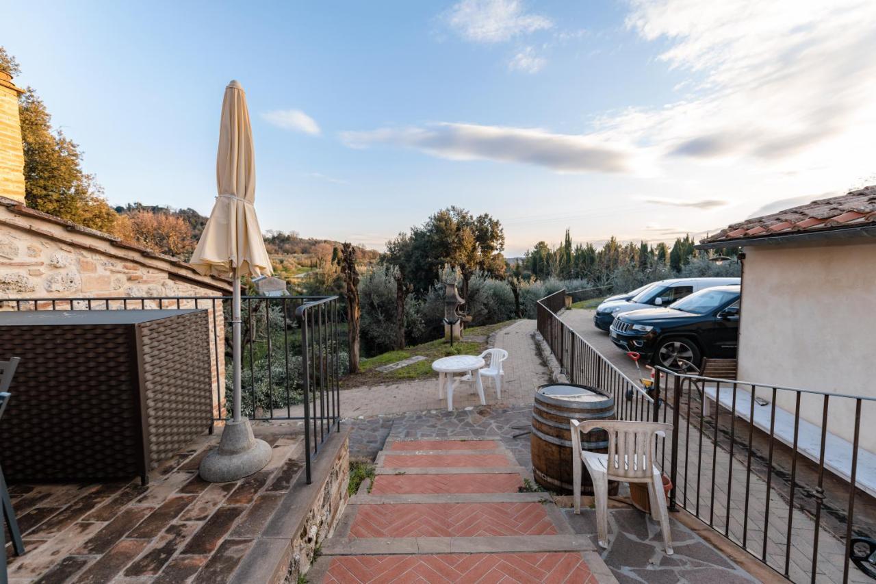 Case Vacanze Ranza, Casale Con Piscina E Relax San Gimignano Exterior foto