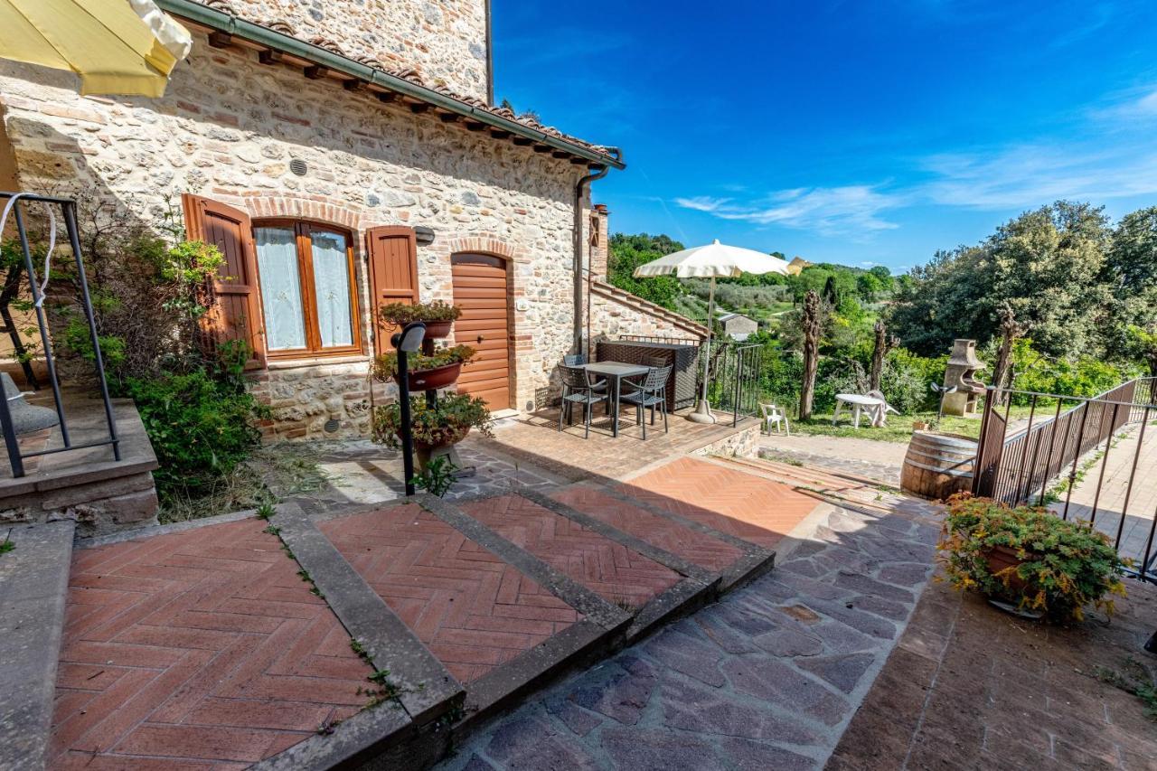 Case Vacanze Ranza, Casale Con Piscina E Relax San Gimignano Exterior foto
